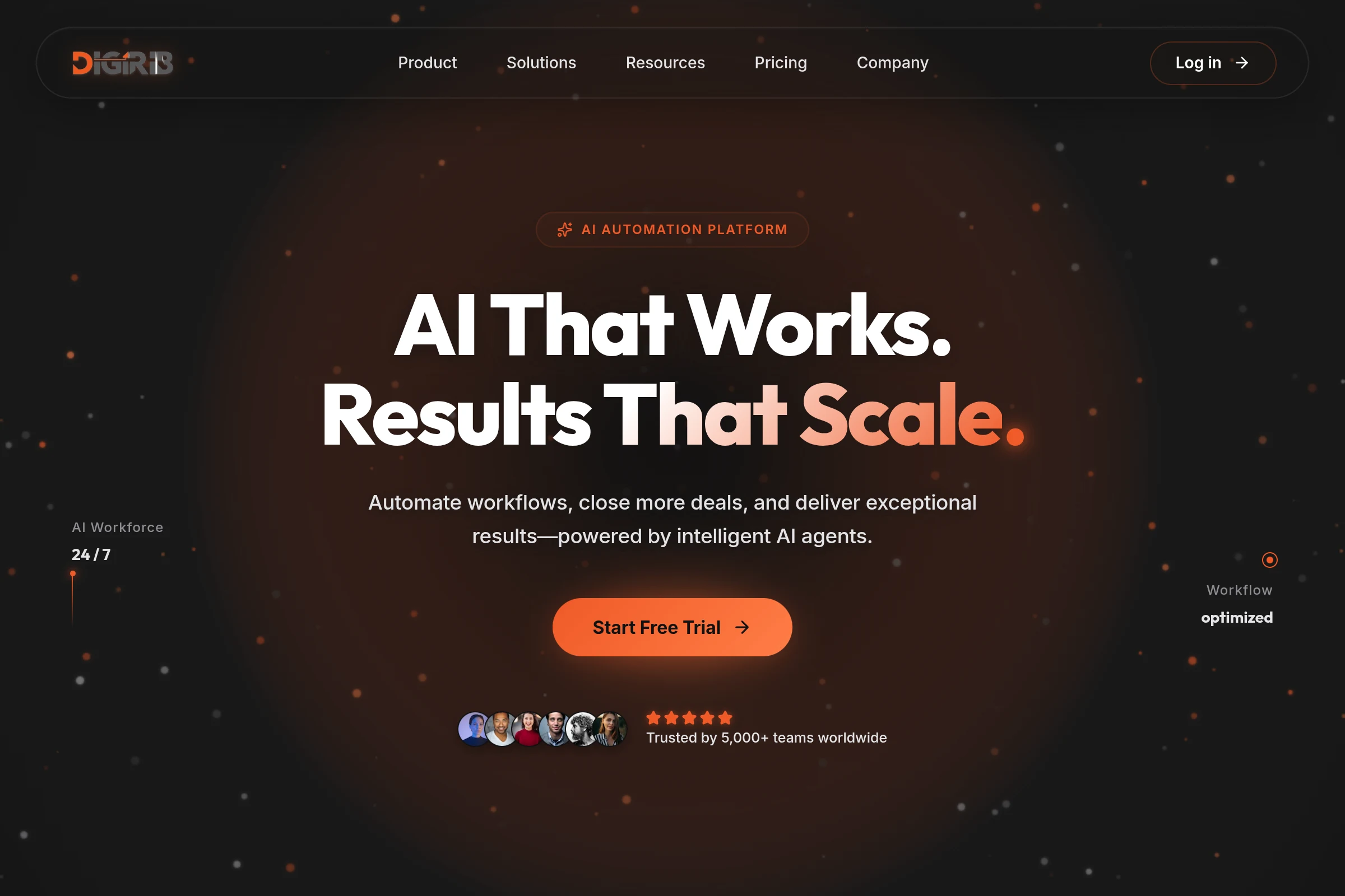 DIGIRIB — Custom Website Design by AureloFlow