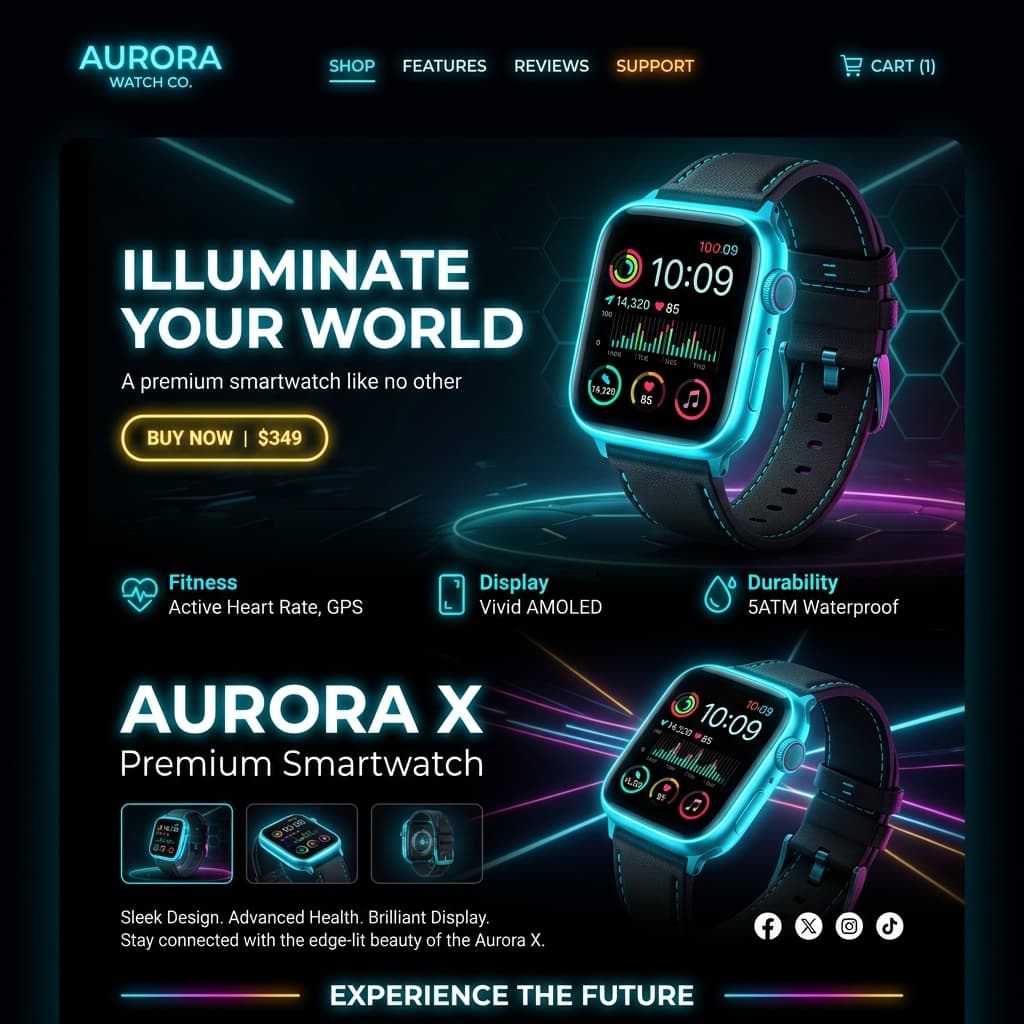 APEX Gear - Custom Web Design